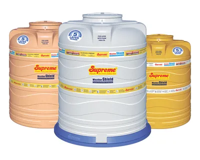 Supreme WeatherShield Premium Overhead Water Storage Tanks